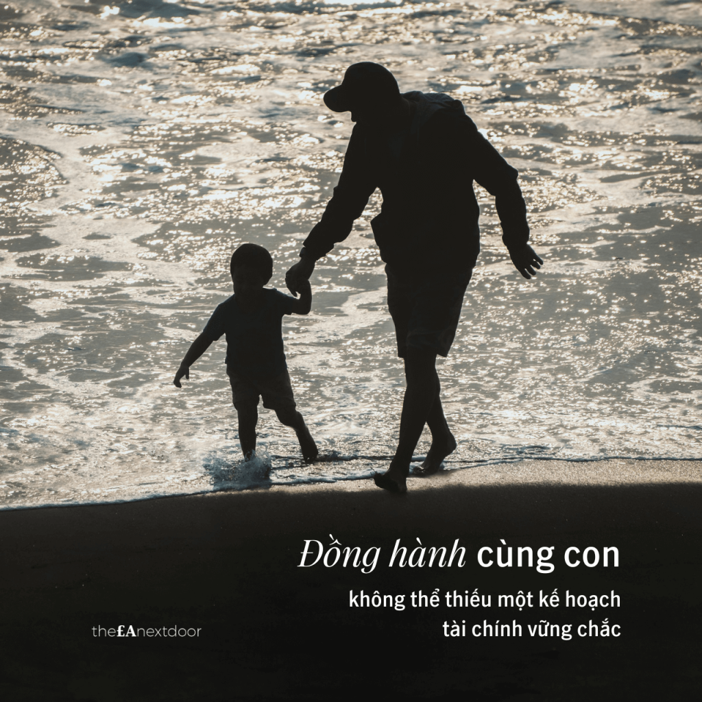 tai chinh gia dinh, dong hanh cung con